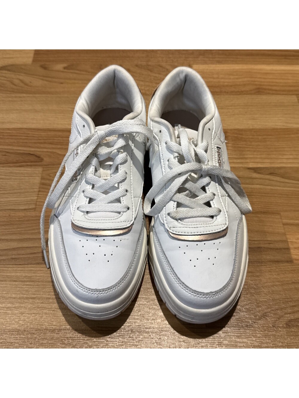 Reebok Ortholife White platform ladies sneakers with a comfort footbed size 9